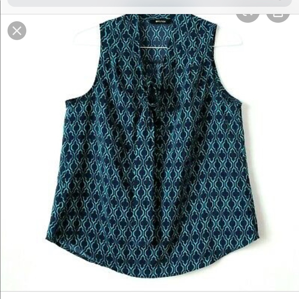 41 Hawthorn tie detail blouse
